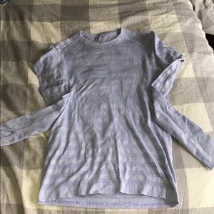 Lululemon purple long sleeve shirt